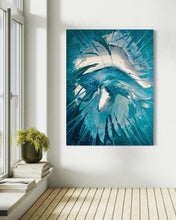 Load image into Gallery viewer, Ocean Eye - Fluid Acrylics on Canvas 2023 - Artsy Detox By Gio Pirri