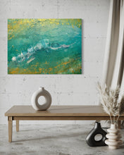 Load image into Gallery viewer, Aurum Cove - Acrylic on Canvas 2024 - Artsy Detox By Gio Pirri