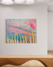 Load image into Gallery viewer, Fluorite Waters - Fluid Acrylics on Canvas 2023 - Artsy Detox By Gio Pirri