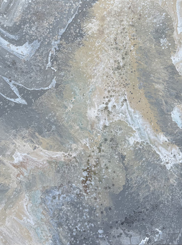 Titan Glow - Fluid Acrylics on Canvas 2025 - Artsy Detox By Gio Pirri