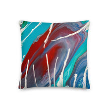 Load image into Gallery viewer, Helix Nebula - 18x18 Throw Pillow - Artsy Detox By Gio Pirri