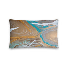 Load image into Gallery viewer, 24K - 20x12 Throw Pillow - Artsy Detox By Gio Pirri