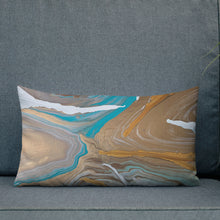 Load image into Gallery viewer, 24K - 20x12 Throw Pillow - Artsy Detox By Gio Pirri