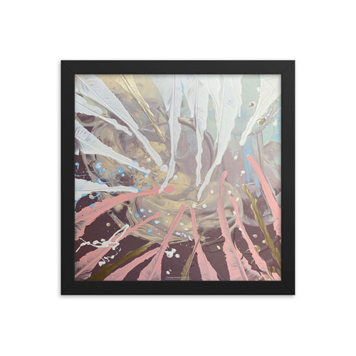 The Right Mistake - 12×12 Framed Poster - Artsy Detox By Gio Pirri