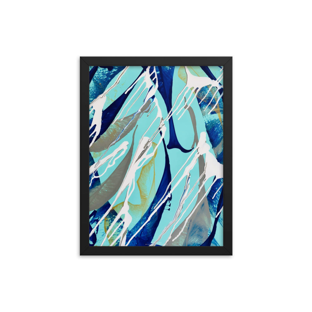 Cat 5 - 12×16 Framed Poster - Artsy Detox By Gio Pirri