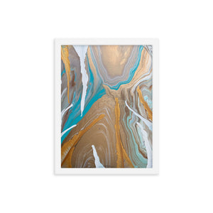 24K - 12×16 Framed Poster - Artsy Detox By Gio Pirri